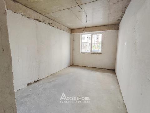 Nicons! Bloc Nou! Durlești, str. Cartușa, 1 cameră + living. Variantă albă!: 3