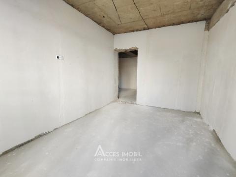 Nicons! Bloc Nou! Durlești, str. Cartușa, 1 cameră + living. Variantă albă!: 4