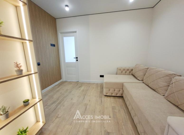 Botanica, bd. Dacia, 2 camere + living! Euroreparație! Priveliște spre parc!: 3