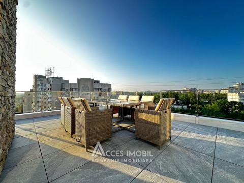 Penthouse! str. Nadejda Russo, Râșcani, 3 camere + living! + Terasă 70m!: 24