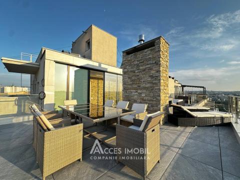 Penthouse! str. Nadejda Russo, Râșcani, 3 camere + living! + Terasă 70m!: 25