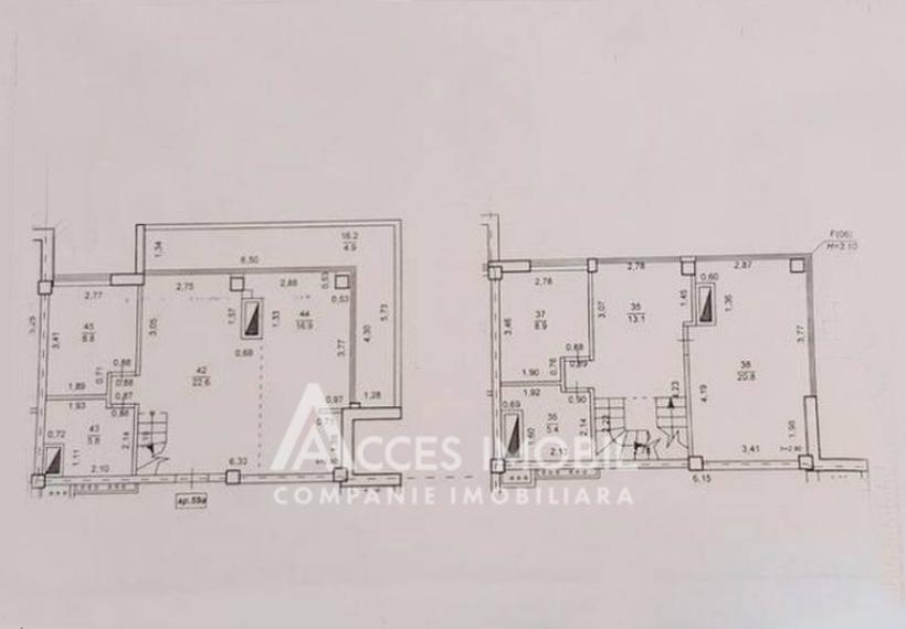 Penthouse! str. Nadejda Russo, Râșcani, 3 camere + living! + Terasă 70m!: 30