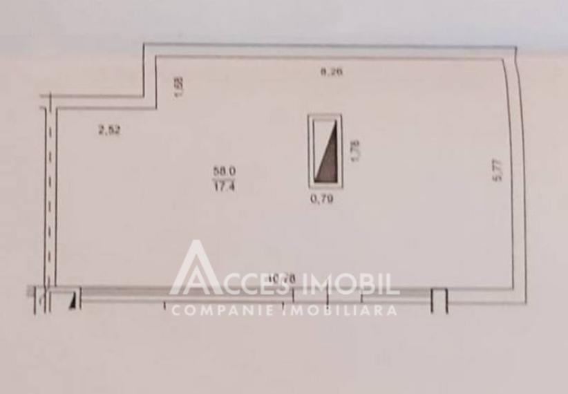 Penthouse! str. Nadejda Russo, Râșcani, 3 camere + living! + Terasă 70m!: 31