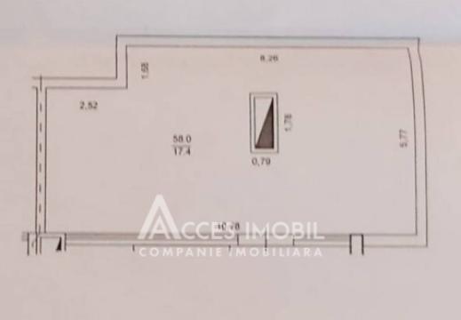 Penthouse! str. Nadejda Russo, Râșcani, 3 camere + living! + Terasă 70m!: 31