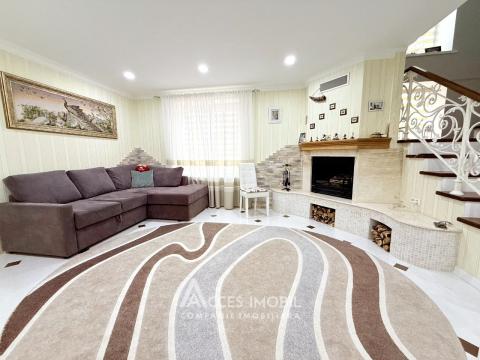 Vilă în 3 nivele! Cheltuitor, str. Sadovaia, 160m2 + 6 ari. Încălzire Autonomă!: 1