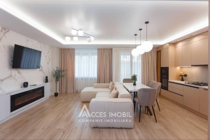 ExFactor! Чеканы, бул. Мирча чел Бэтрын, 2 комнаты + гостиная. Евроремонт!: 0