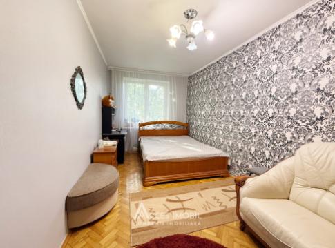 bd. Moscova, Râșcani, 2 camere + living. Euroreparație! De Mijloc!: 2