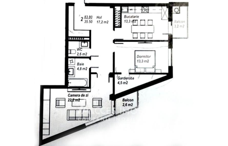 Bloc Nou! Ialoveni, str. Basarabia, 2 camere. Variantă Albă!: 9