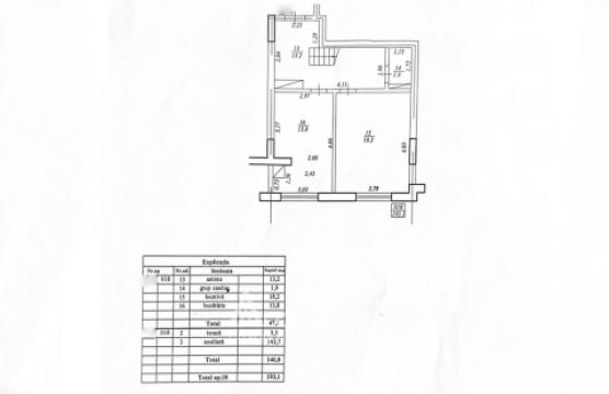 Penthouse! Dream Home Residence! Centru, str. Moara Roșie, 3 camere + living. Variantă Albă!: 14