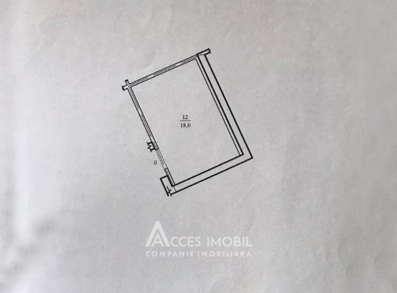 Spațiu Comercial 18m2! Ciocana, str. Ion Dumeniuc. Variantă Albă!: 1