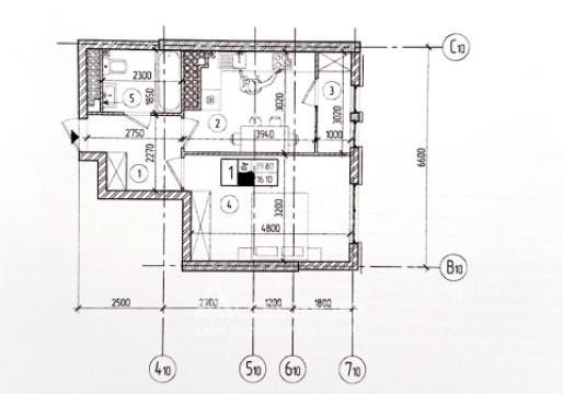 SkyHouse! Botanica, str. Cetatea Albă, 1 cameră! Varianta Albă!: 4