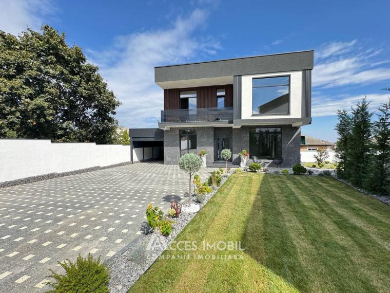 Casă în 2 nivele! Durlești, str. Petru Rareș, 260m2 + 6 ari! Variantă albă!: 0