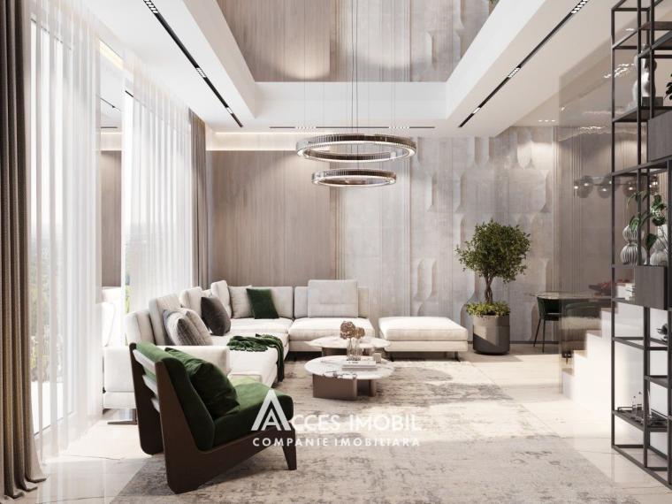 3-х этажный Таунхаус! Кодру, ул. Мэчиешилор, 190м2! Белый вариант!: 12