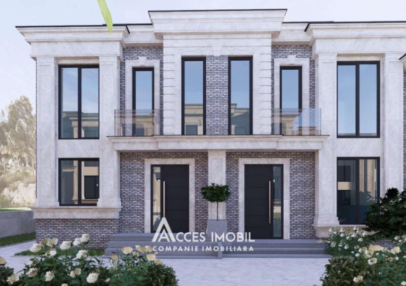 3-х этажный Таунхаус! Кодру, ул. Мэчиешилор, 190м2! Белый вариант!: 19