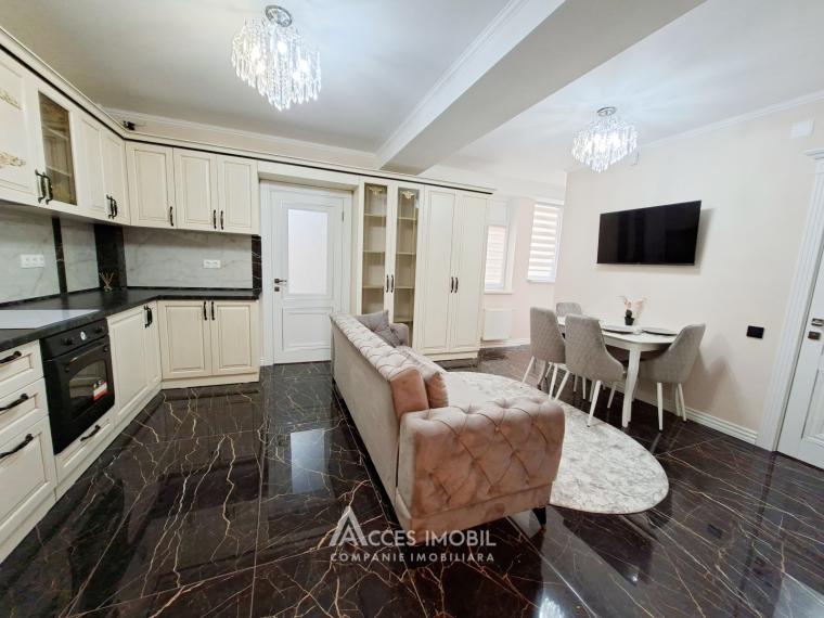 New Block! Centru, I.C. Suruceanu street, 2 rooms + living! Euro Repair!: 3