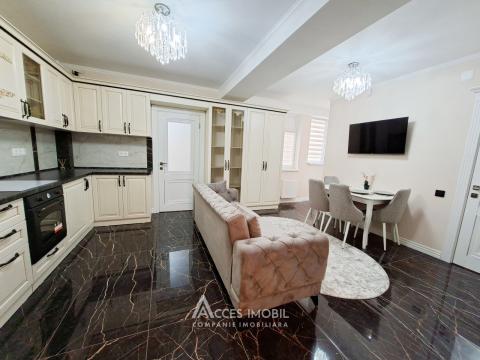 New Block! Centru, I.C. Suruceanu street, 2 rooms + living! Euro Repair!: 3