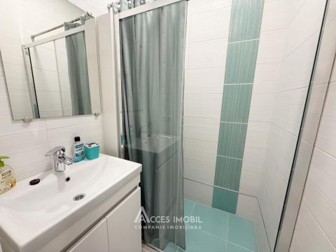 Centru, bd. Ștefan cel Mare, 1 cameră + living. De mijloc! Euroreparație!: 5