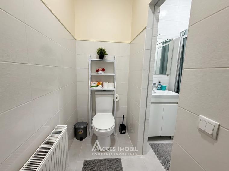 Centru, bd. Ștefan cel Mare, 1 cameră + living. De mijloc! Euroreparație!: 6