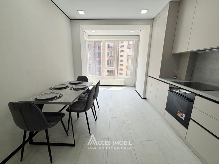 Astercon! Bloc Nou! Dumbrava, str. Durlești, 1 cameră + living. Euroreparație!: 3