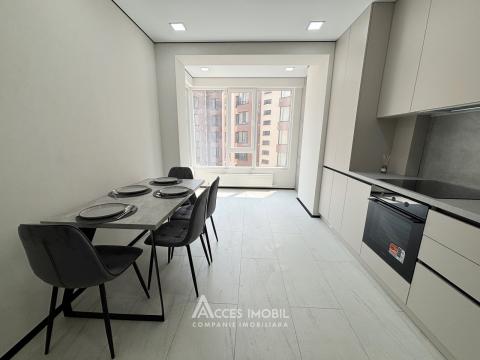 Astercon! Bloc Nou! Dumbrava, str. Durlești, 1 cameră + living. Euroreparație!: 3