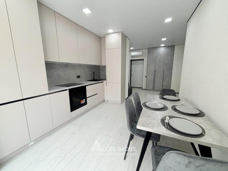 Astercon! Bloc Nou! Dumbrava, str. Durlești, 1 cameră + living. Euroreparație!: 4