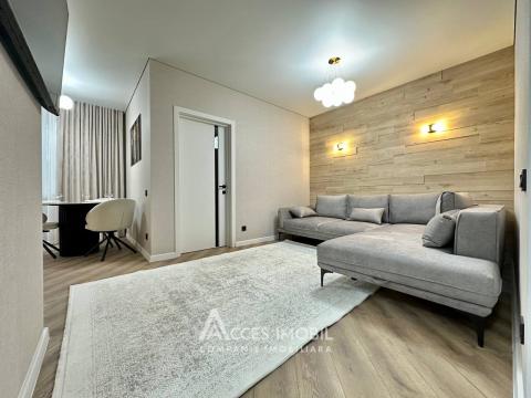 Bloc Nou! Ciocana, bd. Mircea cel Bătrân, 2 camere + living. Euroreparație!: 2