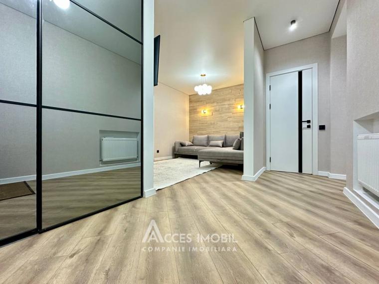 Bloc Nou! Ciocana, bd. Mircea cel Bătrân, 2 camere + living. Euroreparație!: 3