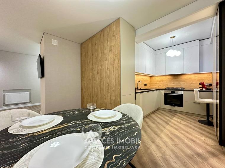 Bloc Nou! Ciocana, bd. Mircea cel Bătrân, 2 camere + living. Euroreparație!: 8