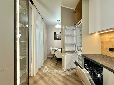 Bloc Nou! Ciocana, bd. Mircea cel Bătrân, 2 camere + living. Euroreparație!: 9