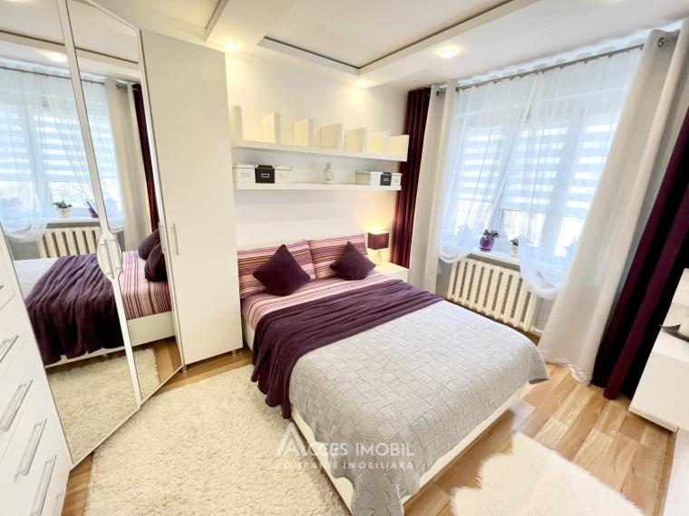 Botanica, bd. Cuza Vodă, 2 camere. De mijloc! Euroreparație!: 2