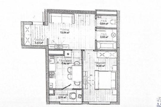 SMART HOME! Lagmar! Rascani, Calea Moșilor street, 1 room + living. White version!: 1