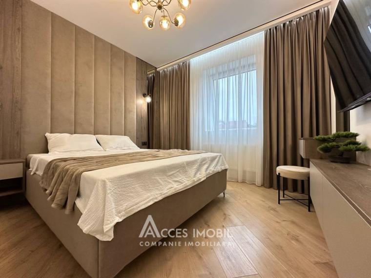 Bloc Nou! str. Burebista, Cricova, 1 cameră + living! Euroreparație!: 0