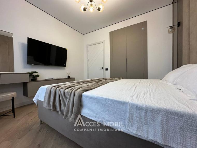 Bloc Nou! str. Burebista, Cricova, 1 cameră + living! Euroreparație!: 1