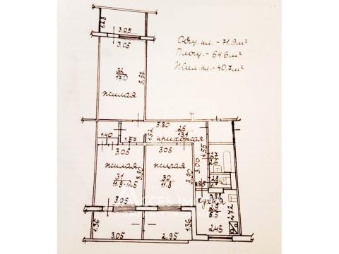 Botanica, Traian avenue, 3 rooms! Bilateral position!: 22