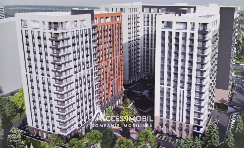 City Gardens! Rascani, Renasterii avenue, 3 rooms + living. White Version!: 1