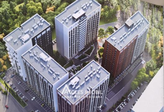 City Gardens! Rascani, Renasterii avenue, 3 rooms + living. White Version!: 2