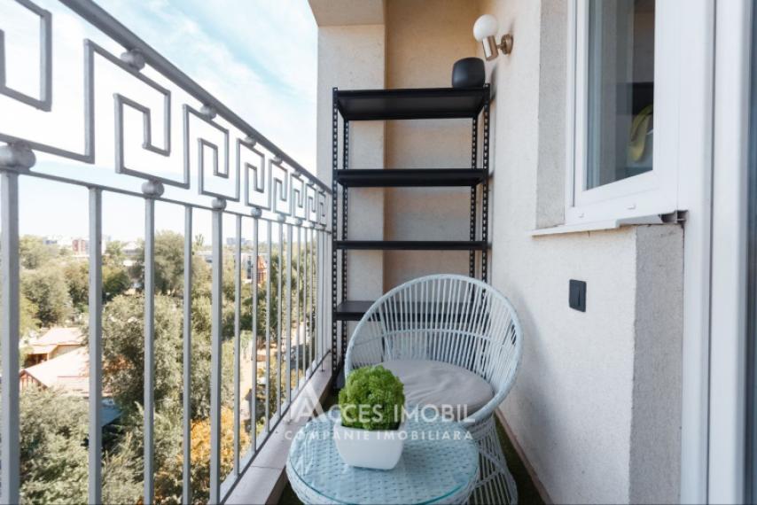 Glorinal! Новострой! Центр, ул. Валя Трандафирилор, 2 комнаты + гостиная! Евроремонт!: 16