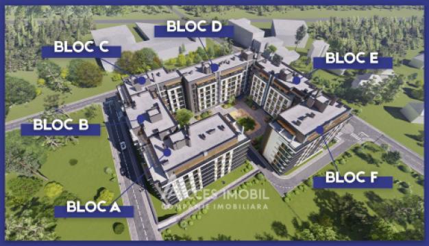 ESTATE BellaVista! str. Durlești, Dumbrava, 2 camere + living. Varianta albă!: 3