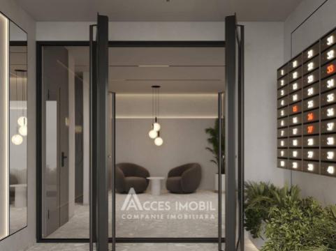 Bloc Nou! Durlești, str. N. Dimo, 1 cameră + living. Variantă albă!: 3