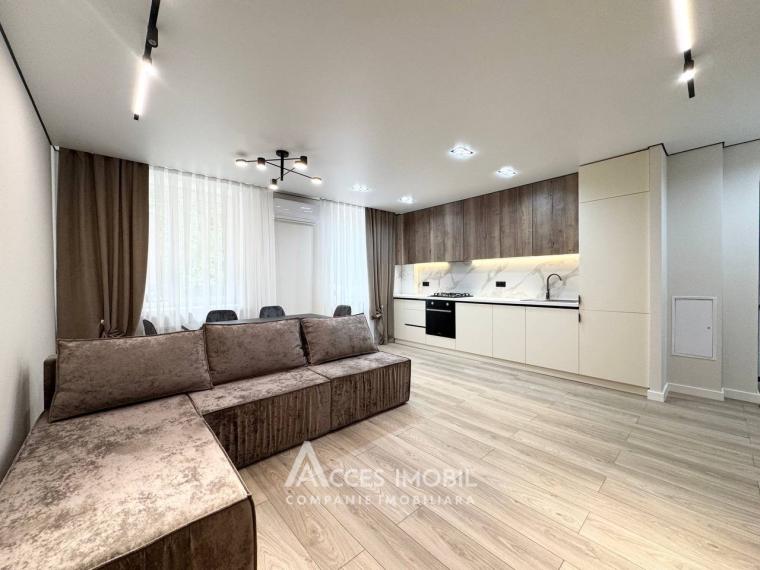 Buiucani, str. Ion Creangă, 2 camere + living. Euroreparație!: 0