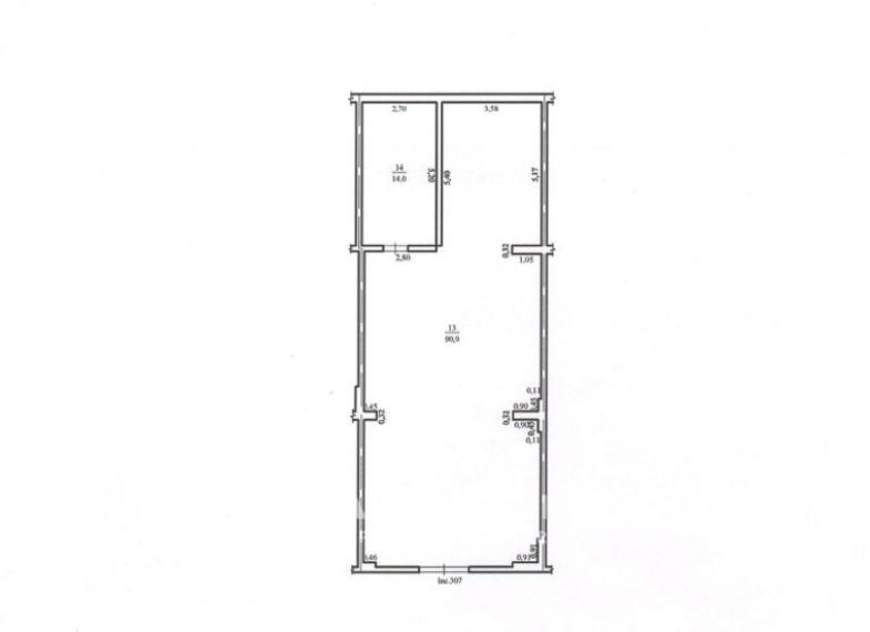 Spațiu Comercial 106m2! Buiucani, str. Ioana Radu. Variantă albă!: 11