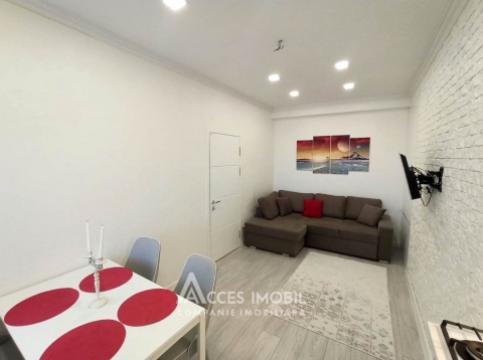 Bloc Nou! str. A. Bernardazzi, Centru, 1 cameră + living! Euroreparație!: 1