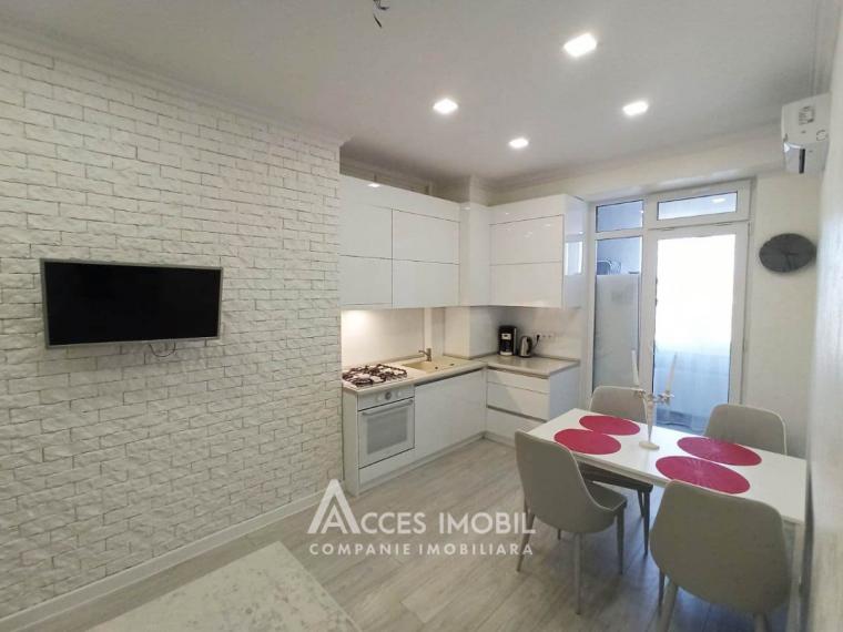 Bloc Nou! str. A. Bernardazzi, Centru, 1 cameră + living! Euroreparație!: 2