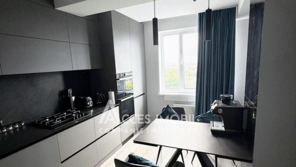 Новострой! Буюканы, ул. И. Л. Караджале, 2 комнаты + гостиная. Евроремонт!: 4