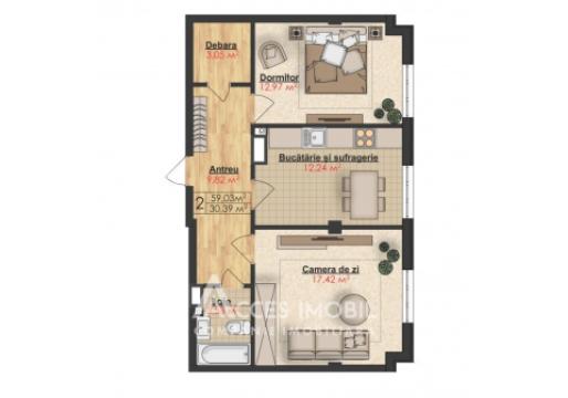 Новострой! Буюканы, ул. И. Л. Караджале, 2 комнаты + гостиная. Евроремонт!: 11