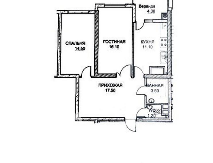 Exfactor! Buiucani, str. Vasile Lupu, 2 camere + living. Variantă Albă!: 2
