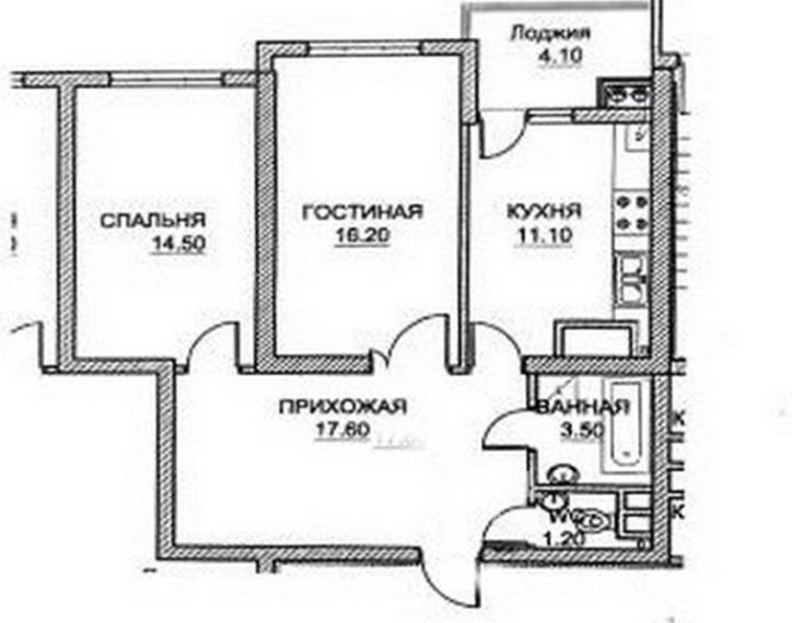 Exfactor! Buiucani, str. Vasile Lupu, 2 camere + living. Variantă Albă!: 2