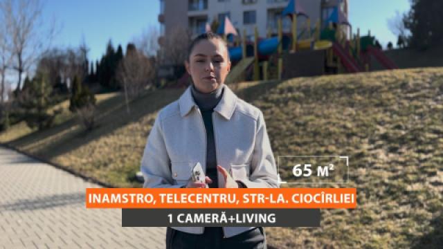 Chirie! Bloc Nou! Telecentru, str-la. Ciocîrliei, 1 cameră + living. Euroreparație!: 0