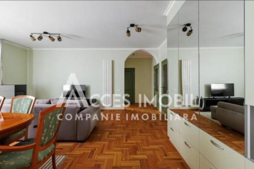 Chirie! Bloc Nou! Buiucani, str. Vasile Stroescu, 2 camere + living. Euroreparație!: 2