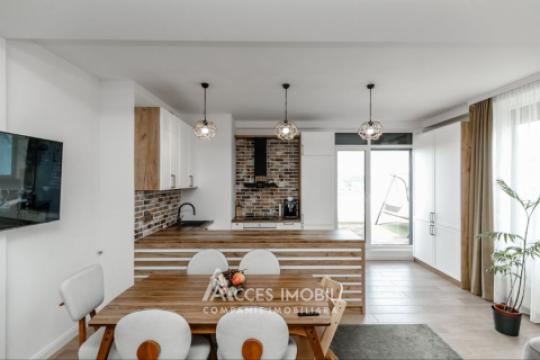 Inamstro! Penthouse! Buiucani, str. Calea Ieșilor, 2 camere + living. Reparație Premium!: 1